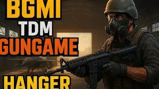 Bgmi TDM gungame Hanger map gameplay 👿😈 