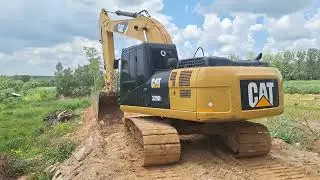 รีวิวรถขุดขึ้นถนนใหม่ CAT 320D2 กรองใหญ่รูปหล่อจัดก่อนเป็น NEXT GEN ชมไปบ่นไป excavator