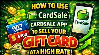 How to use cardsale app to sell your gift card