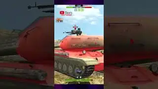 Т-54 обл. | КРУТИТ ВСЕХ | #tanksblitz, #shorts, #вооруженныйблиц,