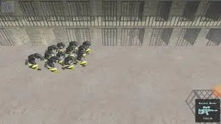 Battle simulator prison vs police axe tested