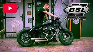 BSL&reg; Top Chopp Staggered Outline, Soundcheck Harley-Davidson Sportster, Auspuff / Exhaust System