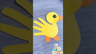 🐤 Cute Handprint Chick Craft for Easter | Easy Preschool Art Activity