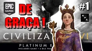 PEGOU CIV 6 GR&Aacute;TIS NA EPIC GAMES? VEM ENTENDER O GAME!🌏POL&Ocirc;NIA RELIGIOSA #1🌏 CIVILIZATION VI