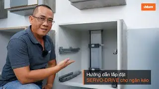 LẮP ĐẶT CÔNG NGHỆ MỞ BẰNG ĐIỆN SERVO-DRIVE CHO NGĂN KÉO | HƯỚNG DẪN LẮP ĐẶT | BLUM