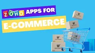 Best software for ecommerce automation! Zoho apps for Shopify, Etsy, Ebay, Amazon and more!