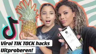 OMG TIKTOKS HACKS TESTEN MET CELINA! lukt het allemaal wel?