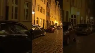 Creepy European Street at Night 🇪🇺 | #nightwalks #europe #creepy #shorts
