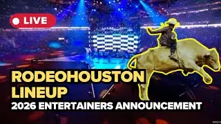 LIVE: RodeoHouston reveals the 2026 entertainment lineup