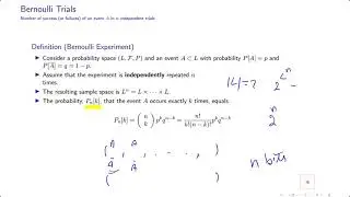 Bernoulli Trials
