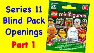 LEGO Minifigure Series 11 Blind Pack Openings - BrickQueen