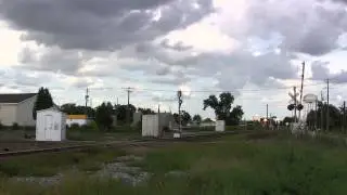 CSX A77-10 with CSX GP40-2 6048 leading