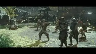Ghost of Tsushima NG+:Heavenly Strike Thunder Charm in action!
