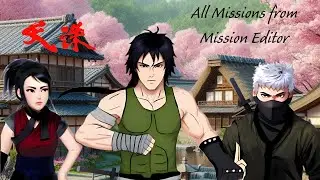 Tenchu 2: BOTSA - All Missions from Mission Editor (Updated HD Textures)