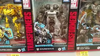 Walmart Toy Hunt: Found Studio Series Soundwave, Arcee Sisters, and Bumblebee!!