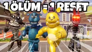 Hello Neighbor T&Uuml;M FNAF Modları AMA &Ouml;l&uuml;rsem EN BAŞTAN Başlıyorum!