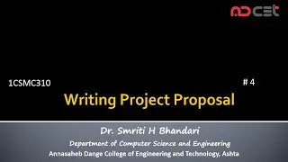 #04 - Technical Writing - Writing Project Proposal - Part 1