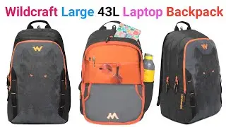 Wildcraft Large 43 L Laptop Backpack Daredevil  (Grey, Black)