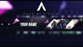 🔥 FREE Gaming Banner Template 2017 🔥 Photoshop CC & CS6
