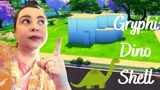 MsGryphi Dino Shell Challenge / The Sims 4: Speed Build / No CC