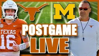 TEXAS-Michigan Postgame LIVE