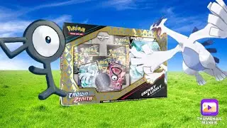 Opening the Lugia and Unown Crown Zenith Box🔥