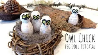 Owl Peg Doll Tutorial