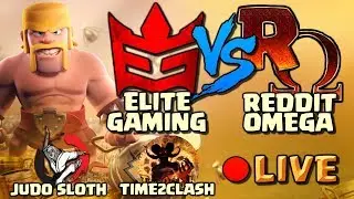 MUST WIN WAR! Elite Gaming vs Reddit Omega - Clash of Clans CWL Week 12 War [2018]