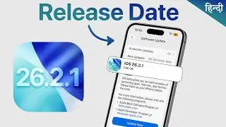 iOS 26.2.1 Release Date | iOS 26.2 Bugs & Quick Battery drain🔥