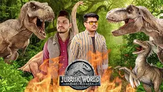 Jurassic World Dinosaur Fan Movie | T-Rex Chase In Real Life | Dinosaur Movie