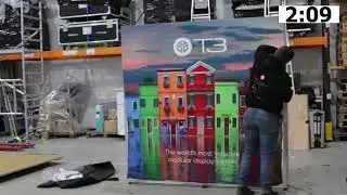 Step by Step - T3 Tension Fabric Wall