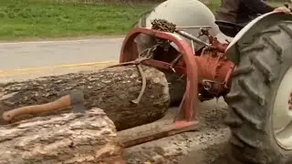 SAWMILL WORKFLOW: Unloading Logs and Stacking the Yard