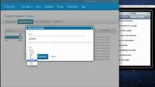 The Parse Data Browser