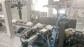 Automatic N95 Cup Mask Making Machine