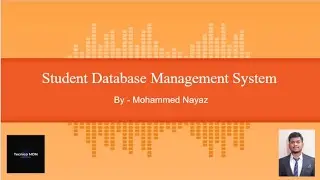 Student management system | Python project | DBMS mini projects | Student dbms project | Tecnico MDN