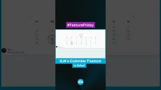 Transform your time into a canvas of productivity with ILN&rsquo;s Calendar. 🗓️
