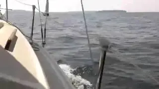 Com-Pac 19 sailing