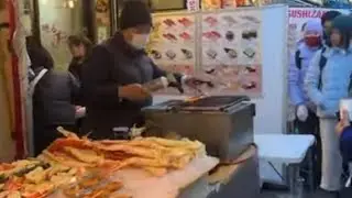 東京散策✨「築地朝一🐟」
