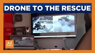 Phoenix firefighters using drone to help distressed hikers