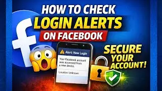 How to Secure Your Facebook Account to Check Login Alerts on Facebook