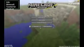 Minecraft JAVA Tutorial F&uuml;r AkaAndi
