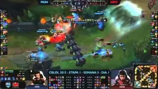League of Legends - Insec Kami - Pain x Kabum CBLOL 2015