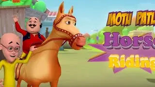 Motu Patlu Horse🐎 Riding | मोटु पतलु | New Episode #motu_patlu #cartoon