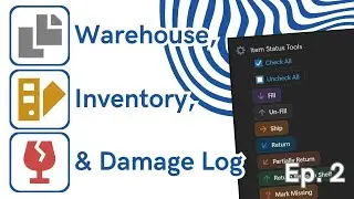 Notion CRM Tutorial 2: Warehouse, Inventory, and the Damage Log