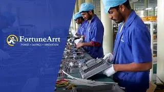 FortuneArrt India's LED manufacturing unit.