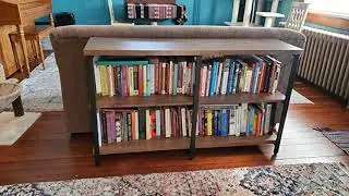 OIAHOMY Industrial Sofa Table,Console Table,3-Tier Industrial Rustic review