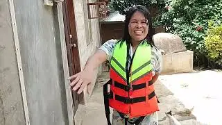 Larry And His Wife Buy Marife A Life Jacket