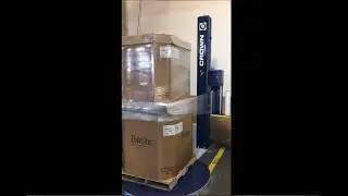ROBOPAC ECOPLAT  - полуавтоматический паллетообмотчик с вращающимся столом
