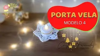 ÚLTIMO PORTA VELA. ESSE É MUITO FÁCIL! MODELO 4