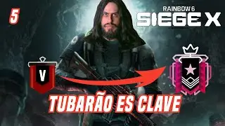 Tubarão: El operador que UBISOFT NO QUIERE que uses | Ranked Cobre a Campeón | R6 Siege X